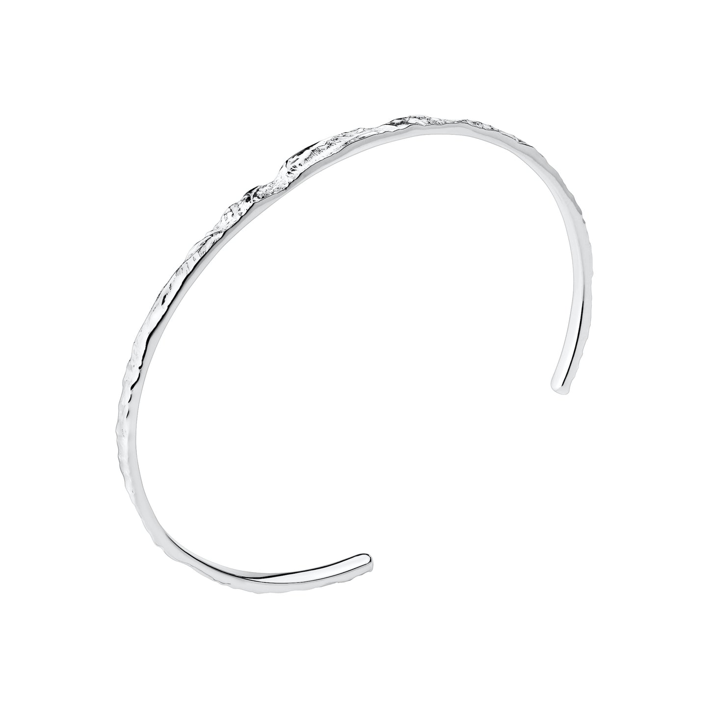 Armring - Rustik 3mm fra Lund Of Copenhagen i sølv