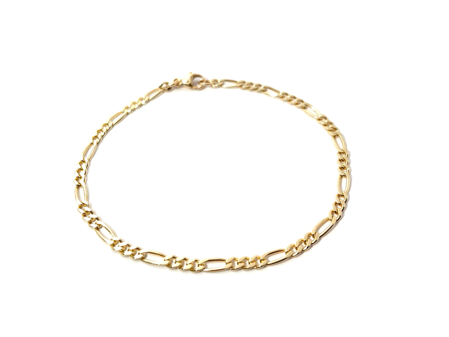 Figaro guldarmbånd i 14kt 18,5cm