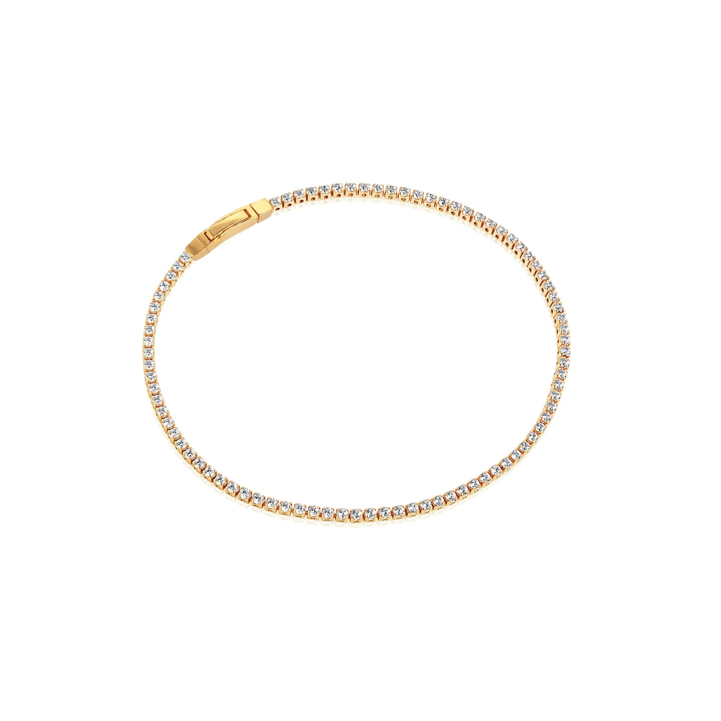 Sif Jakobs - Ellera armbånd 18k forgyldt med hvide zirconia