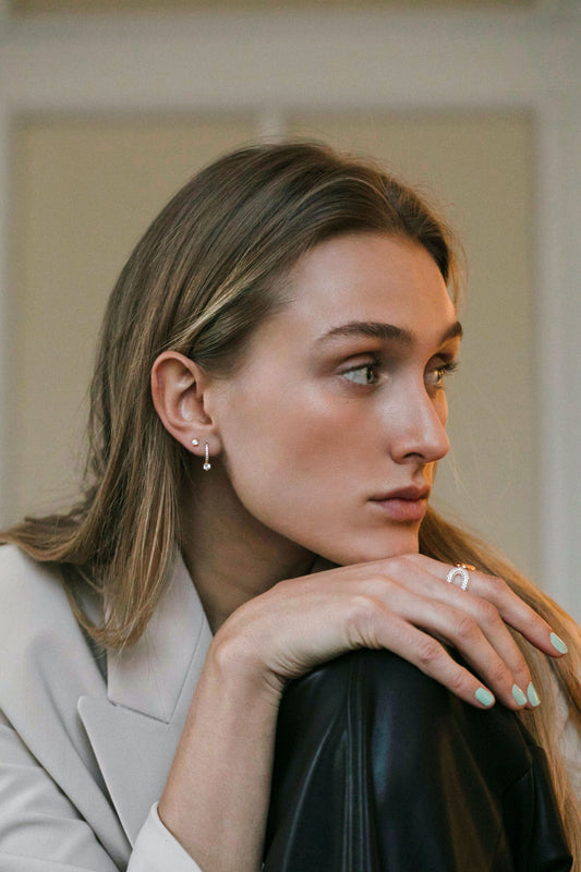 Rimmini Altro Øreringe 18kt forgyldt