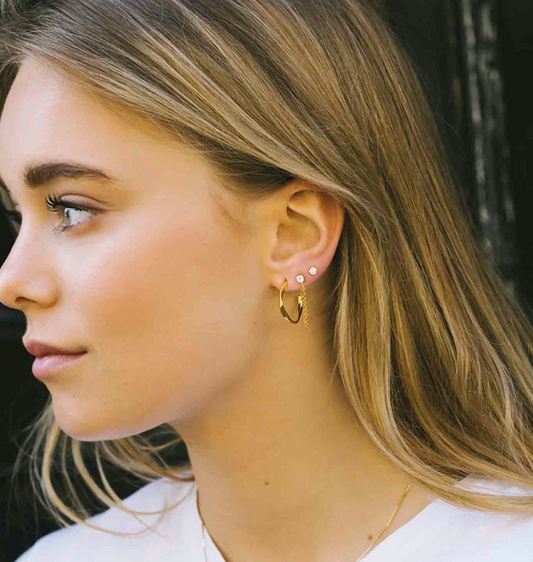 Creoler - Cetara Piccolo Pianura fra Sif Jakobs i 18kt forgyldt sølv