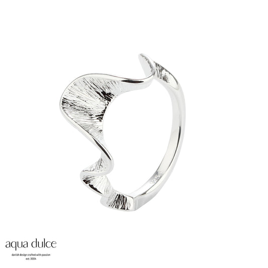 Aqua Dulce - Rhumba ring i sølv