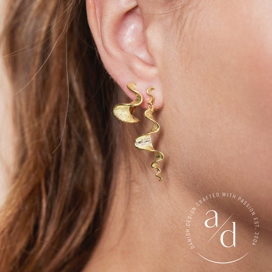 Aqua Dulce - Rhumba Hoop 20mm i sølv