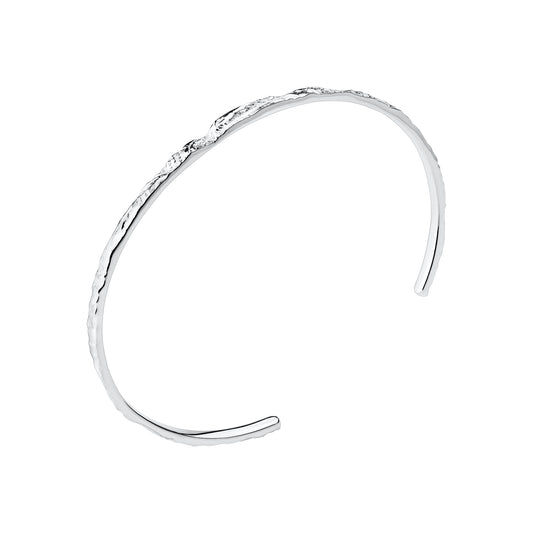 Armring - Rustik 3mm fra Lund Of Copenhagen i sølv