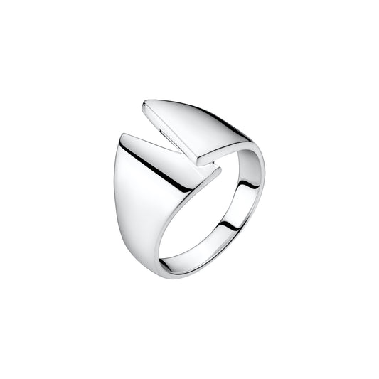 Lund of Copenhagen - Ring i massiv blank sølv