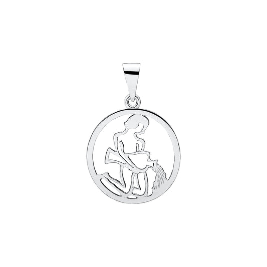 Stjernetegn - 20mm i sølv