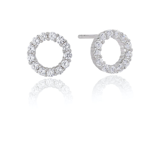 Sif Jakobs - Biella Uno Piccolo øreringe med hvide zirconia