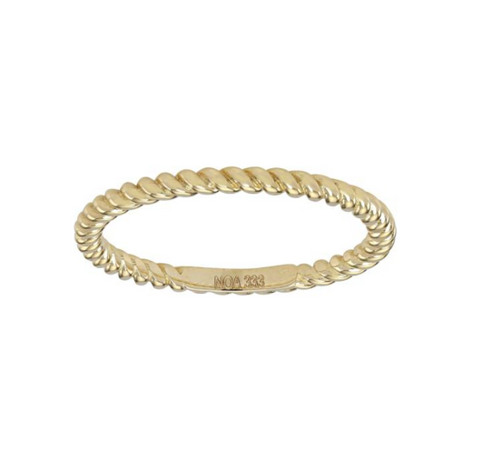 Ring - Snoet 8kt guld