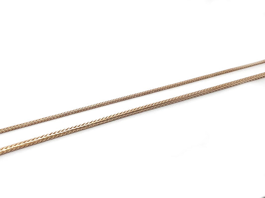 SAN - Armbånd, slangekæde i 18kt forgyldt sølv